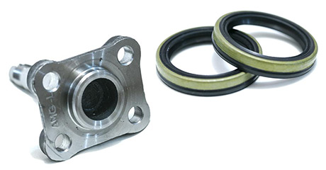 محور و کاسه نمد چرخ