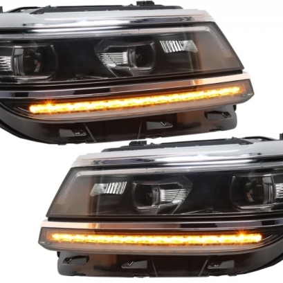 چراغ جلو راست و چپ فولکس تیگوان LED مدل 2017 – 2018